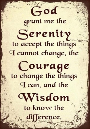 The Serenity Prayer