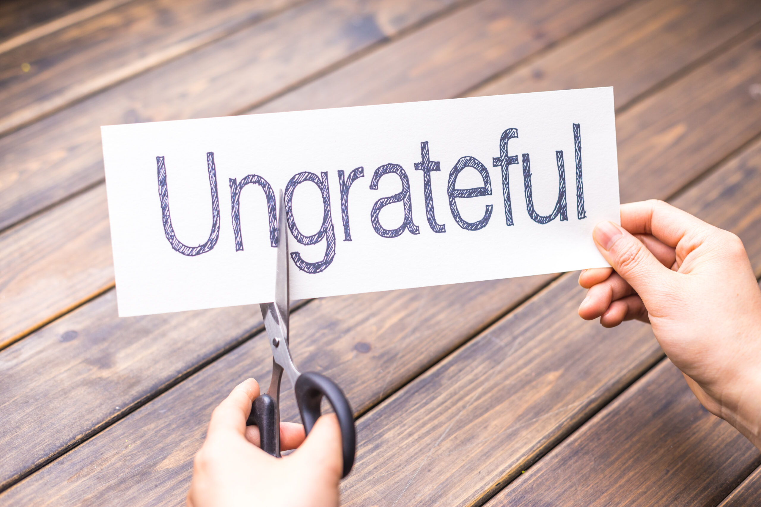 The Trap of Not Being Grateful for What We Have